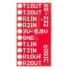 Transceiver Breakout MAX3232 3.3V/5V, RS232, UART keitiklis, SparkFun BOB-11189