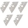 WOLFCRAFT OSTRZA TRAPEZOWE 52mm/5szt.