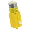 TT variklis robotui su 1:120 pavara - tiesus tipas - DC 3-6V - 50RPM