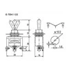 Oem Tumblerinis jungiklis - E-TEN1122 - 15A - 250V - 3 padėtys - 3 kontaktai