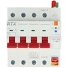 Tuya - 3 fazių WiFi saugiklis su energijos skaitikliu - 4P 16A - RTX WCB16-4P