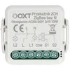 Tuya – dviejų kanalų mini relė be N – ZigBee – Android/iOS programa – OXT SWTZ32