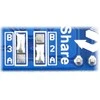 UART keitiklis, RS485 5V, ARK/RJ11, Waveshare 4738