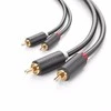 UGREEN 2RCA Cinch - 2RCA Cinch kabelis 5m