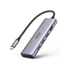 UGREEN CM511 5-in-1 adapteris šakotuvas USB-C – 3x USB3.0 HDMI TF/SD