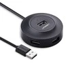 UGREEN CR106 šakotuvas 4xUSB 1m juodas