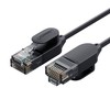 UGREEN NW122 Ethernet kabelis RJ45, Cat.6A, UTP, 1m (juodas)