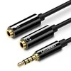 UGREEN AV141 ausinių skirstytuvas 3.5mm - Juodas