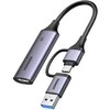 Ugreen Vaizdo įrašymo adapteris 2K@30Hz HDMI -> USB-A/USB-C