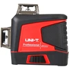 Matuoklis - Uni-T LM573LD-II Lazerinis lygis 3D projekcija 12 linijų 40m nuotolis, Juoda