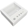 Oem Universalus korpusas 65x46x29mm temperatūros ir drėgmės jutikliui - elektronika DIN bėgiui