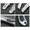 Oem Universalus peilis, metalinis - su ištraukiamu 18mm ašmenimis - popierinis tapetų peilis.