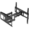 Universalus televizoriaus laikiklis 32"-80" su Cabletech vertikaliu ir horizontaliu reguliavimu