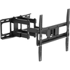 Universalus televizoriaus laikiklis 32"-80" su Cabletech vertikaliu ir horizontaliu reguliavimu