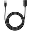 USB 2.0 prailginimo kabelis Baseus vyris į moterišką, AirJoy serija, 1.5 m (juodas)