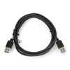 Goobay Kabelis USB type A kištukas - USB type A kištukas, USB 2.0, 1.8 m, Juoda