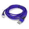 Magnetinis laidas USB A - C tipo USB - 2m - Akyga AK-USB-43