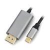 USB C – DisplayPort laidas – 1.8 m – Akyga AK-AV-16
