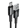 USB-C ir USB-C laidas 1.2 m Acefast C1-04 (juodas)