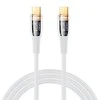 USB-C laidas USB-C Remax Explore, RC-C062, 1,2 m, 100 W, (baltas)