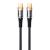 USB-C laidas USB-C Remax Explore, RC-C062, 1.2 m, 100 W, (juodas)