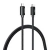 USB-C laidas USB-C Remax Ladon, USB4.0, RC-C039, 1m, 240W, (juodas)