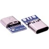 Oem USB C moteriškas lizdas – 4 kontaktų – ant PCB
