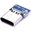 Oem USB C moteriškas lizdas – 4 kontaktų – ant PCB