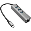USB C šakotuvas – 3xUSB A ir gigabito Ethernet – Akyga AK-AD-66