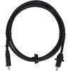 USB C tipo laidas skirtas Bambu Lab A1 serijos spausdintuvams – juodas