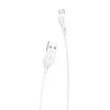 USB į USB-C laidas Dudao L4T 2.4A 1m (baltas)