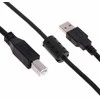 Oem USB kabelis - B ir A tipo jungtys - 300 cm - skirtas Arduino, spausdintuvams, skaitytuvams
