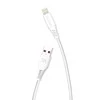USB kabelis Lightning Dudao L2L 5A, 2m (baltas)
