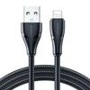 USB kabelis viršija / Lightning / 1.2 m Joyroom S-UL012A11 (juodas)