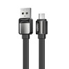 USB laidas Micro Remax Platinum Pro, 1m (juodas)