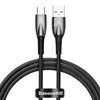 USB laidas, skirtas USB-C Baseus Glimmer serijai, 100 W, 1 m (juodas)