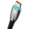 USB laidas, skirtas USB-C Baseus Glimmer serijai, 100 W, 1 m (juodas)