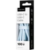 USB tipas C – C tipo USB kabelis 1 m silikono mėlynas Kruger &amp; Matz Basic