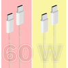 USB Type C – USB Type C laidas 60 W 1.5 m rožinis Kruger &amp; Matz Basic