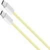 USB Type C – USB Type C laidas 60 W 1.5 m geltonas Kruger & Matz Basic