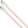 USB Type C – USB Type C laidas 60 W 1.5 m rožinis Kruger &amp; Matz Basic