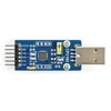 USB-UART keitiklis CP2102, USB kištukas, Waveshare 11079