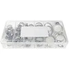 Oem Užspaudimo juosta 51x70mm - 5 vnt, - metalinis sliekinis spaustukas vamzdžiams ir žarnoms