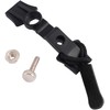 Oem Užtrauktuko kabliukas - juodas 3.7 cm