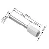 Blow Oem Vamzdelio formos jungtys 0.75/10 100vnt - balta