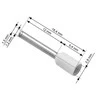 Blow Oem Vamzdelio formos jungtys 0.75/12 100vnt - balta