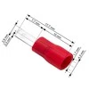 Blow Oem Vamzdelio formos jungtys 2.8/0.5 100vnt - raudona