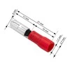 Blow Oem Vamzdelio formos jungtys 4.0/21mm 100vnt - raudona