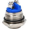 Vandalams atsparus mygtukas, 16 mm monostabilus, 2A, 250V, išsikišęs raktas
