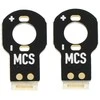 Variklio jungties Shim MCS - 2x poveržlė su JST šonine jungtimi - skirta mikro tipo varikliams - PiMoroni PIM603